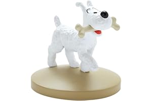 DEKORI Moulinsart 42222 Figurine de collection Tintin Milou avec son os (2018)