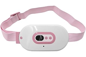 Menstruationsvärmebä Midjemassagedyna Menstruation Buken Smärtlindring Varmt bä 3 temperaturnivåer 3 massagelägen för k