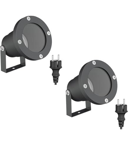 Luci Solari Giardino Esterno, 8 Pezzi 16 LED Faretti Solare A LED