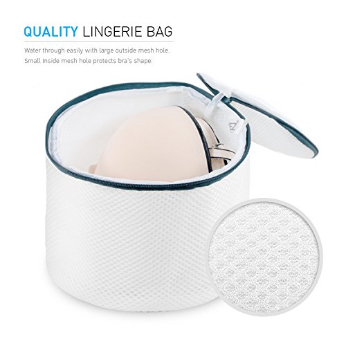 Premium Wäschenetz für Waschmaschine (8er-Set), BEZ™ Premium Wäschenetz-Set für die Waschmaschine Netzwaschbeuteln für Blusen, Strumpfwaren, Strümpfe, Unterwäsche, BHs und Unterwäschen, Intime Unterwäsche und Sensibles, Reisewäschebeutel - 4