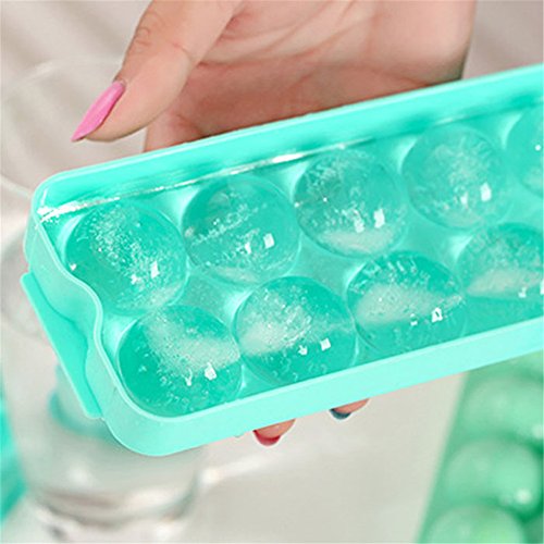 Antihaft-Silikon 14 Eiswürfelform Eiswürfel DIY Backform Schokolade Pudding Jelly MO… - 8