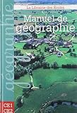 Manuel de géographie CE1-CE2