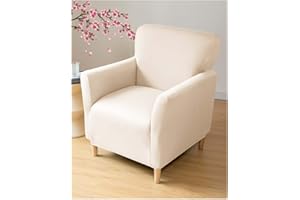 ELYSYSRL Stretch Armchair Covers for Chairs Slipcovers for Living Room Couch Covers for Chair Protectors Cover for Dogs/Pets/Kids, Pattern Jacquard 1 Seat Small Sofa Cover ( Color : #26 , Size : Small Sofa Cov