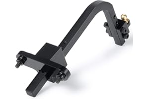 AXspeed Attelage de remorque réglable en aluminium pour 1/10 RC Crawler axial SCX10