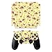 Produktbild Disagu SF-sdi-5547_1095 Design Folie für Sony PS 4 Pro mit Controller - Motiv Flamingo Muster gelb transparent