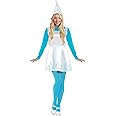 Funidelia | Smurfette costume for ladies The Smurfs, cartoon, The Smurfs, dwarf - adult costume and funny accessories for parties, carnival and Halloween