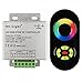 Produktbild FUT-042 433M LED IR/RF LED RGB Strip Controller mit Fernbedienung Touch-Funktion 12V *Schwarz*
