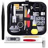 kit reparacion fibra de vidrio aki Kit de reparación relojes profesional, se sirve para reparaciones de relojes diarios perfectamente. Por ejemplo: abrir el posterior de reloj de pulsera, cambiar la batería de reloj, ajustar la longitud del reloj, etc.