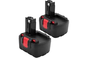 2X Tecmana 14.4V 3.5Ah Batterie pour Bosch 2607335275 2607335533 2607335534 2607335711 2607335465 2607335685 2607335678 2607335276 BAT038 BAT040 BAT041 BAT140 BAT159 13614