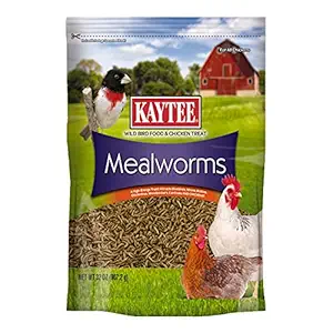 Kaytee Dried Mealworms for Chickens and Wild Birds