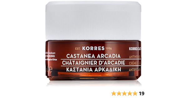 korres castanea arcadia night cream