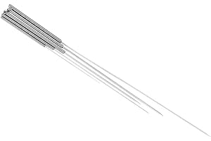 Akozon Pulizia Dell'ugello del Gas, 5 Pezzi per la Pulizia degli Aghi Kit Alesatori 0,2mm 0,3mm 0,4mm 0,5mm 0,6mm Kit Strumento per Stampante 3D