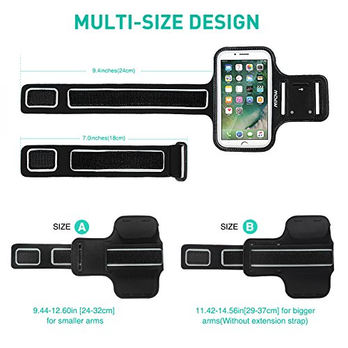 Mpow Brazalete Deportivo Antideslizante Contra Sudor Banda para Brazo con Bolsillito de Llaves para iPhone 6 6S reviews Mpow Brazalete Deportivo Antideslizante Contra Sudor Banda para Brazo con Bolsillito de Llaves para iPhone 6 6S