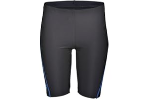 arena Logo Junior Jammer für Jungen, Schnelltrocknendes MaxFit Material, Chlor- und Salzbeständig, UV-Schutz 50+