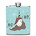 Produktbild Einhorn HO HO Whisky Flachmann Edelstahl Shot Fläschchen auslaufsicher Cool Geschenk für Herren Arbeitshemd, Edelstahl, Unicorn Ho Ho1, Einheitsgröße
