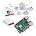 Produktbild Raspberry Pi 3 Model B + Original Offizielle Starter Kit weiß white mit Netzteil Ladegerät Original, Case Original, Kabel HDMI, Kühlkörper und offizielle microSD 16 GB mit NOOBS