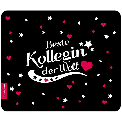 Wandkings Mousepad / Mauspad mit Schriftzug „Beste Kollegin der Welt“ – ideales Geschenk für die Kollegin - 2