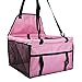 Produktbild ASIV Faltbare Haustier Hund Katze Tasche, Haustier Booster Reisebett für Autositz, 41 x 33 x 25 cm, Rosa