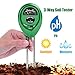 Produktbild Boden-Tester 3-in-1 Feuchtigkeit, Licht, PH-Wert, Multifunktionales Bodensäure-Test-Kit, beste Bodenprüfung für Haus und Garten, Rasen & Garten-Werkzeuge