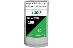 D&D POLISTIROLO D. & D. Polistirolo® Pluriball (H 100 cm x 20 mt/l) per Imballaggio e Spedizioni – Made in Italy – Bolle Aria per Protezione, Imbottitura, Confezionamento di Oggetti nel Trasporto (H 100 cm x 20 mt/l)