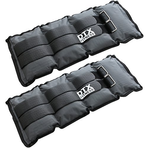DTX Fitness – Gewichtsmanschetten für Handgelenke & Fußgelenke – Größe wählbar - 2