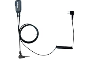 NAUZER PTT-32 / Cable con Micro PTT Compatible con PELTOR SPORTTAC Casco Caza (PTT32-Y YAESU)