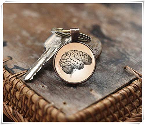 Llavero de Cerebro Humano