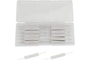 WMYCONGCONG 30 resistenze di cemento PCS 10W 10 ohm 5% ceramiche a filo avvolto Cemento resistenze