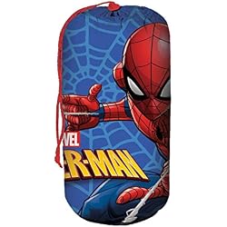 Kids Licensing - Saco de Dormir con diseño de Spiderman - Se Puede Transportar fácilmente - MV15279