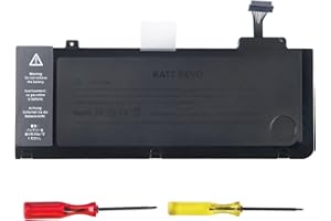 BATTREVO Batterie d'ordinateur Portable A1322 pour Apple MacBook Pro 13 » A1278 (mi 2009,mi 2010,début et Fin 2011, mi 2012 Version) 10,95V 6000mAh / 72Wh