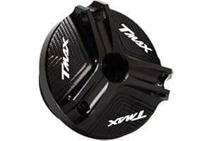 SHFT Compatibile con T-MAX 560 530 500 TMAX 530 SX/DX Tmax560 Accessori moto Tappo filtro olio motore Tappo di scarico Bullone Coperchio a vite (Color : BK, Size : 1)