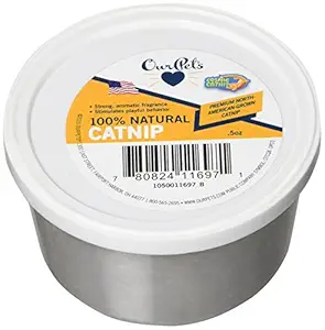 Ourpets North-American Grown Catnip, 1/2-Ounce Cup