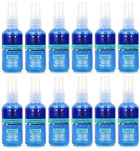 x12 Nuage Men Advanced Shave Serum with Silicon Technology Sensitive Formula 50ml
