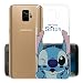 Produktbild ShopInSmart® Transparente Silikon TPU Handy Schutzhülle mit Motiv Cartoon Disney Fröhliche Weihnachten! für Samsung Galaxy S9 5.8" - Stitch