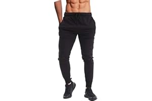 DENIM DESIRE Men's Slim Fits Jogging Bottom Joggers Gym Workout Cuffed Ankle Terry Fleece Casual Bottom Men Trouser UK Size S-XXL