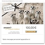 Chèque-cadeau Amazon.fr - E-mail - De la part de la tribu
