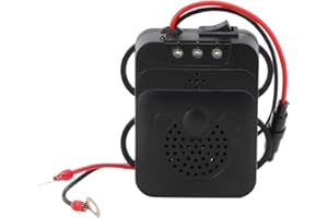 Ymiko Pest Repeller Rodent Repellent Ultrasonic Mice Repellent LED Strobe Lights Vehicle‑Mounted Electronic Repeller Rat Repellent for Cars