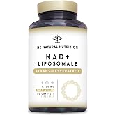 NAD Resveratrol 1100 mg 2 months. Liposomal Formula, 1 capsule daily. | Nicotinamide Riboside, Niacin and Vitamin E, Anti-Agi