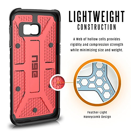 URBAN ARMOR GEAR UAG-EDGEPLS-MGM-VP - Funda para Samsung Galaxy S6 Edge Plus  Color Rojo y Negro
