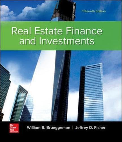 Real Estate Finance & Investments (Irwin Real Estate)