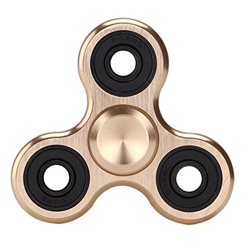 Hand Spinner Toy , Fuibo Fidget Spinner Triangle Single Finger Decompression Gyro Hand Spinner Fingertip Gyro (Gold) Hand Spinner Toy , Fuibo Fidget Spinner Triangle Single Finger Decompression Gyro Hand Spinner Fingertip Gyro (Gold)