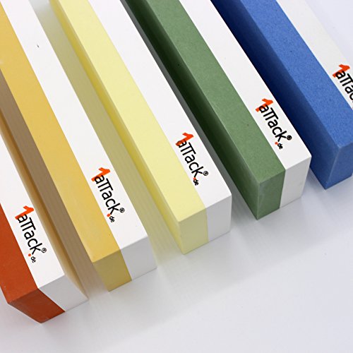 Schleifstein 600 – 1500 Körnung Wasserstein Abziehstein Wetzstein 180 x 60 x 27 mm - 8