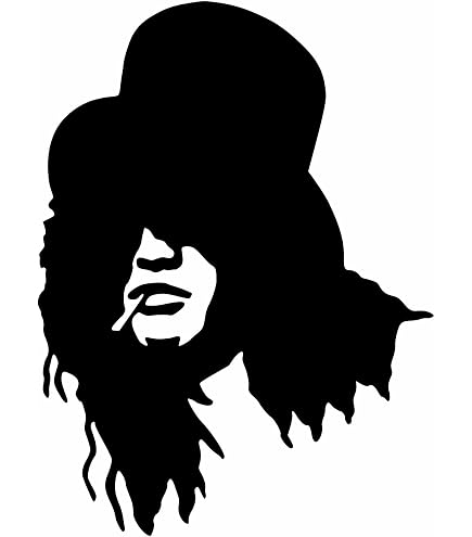 Autocollant Vinyle Guns N' Roses - Logo Balle De Munition - 10 X 12,5 Cm - Multicolore - Pyramid International