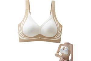 AWAVM Lifting Anti-Sagging Bezprzewodowy biustonosz push-up szeroki pasek do spania wygodny pełne pokrycie modelujący biustonosz podtrzymujący biustonosze sportowe biustonosz dla kobiet