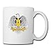 Produktbild hfyen Classic weiß Kaffee Tasse Wappen des Südsudan Logo Becher