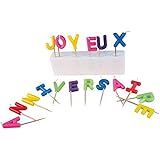 Bougies D Anniversaire Personnalisees Choisissez Le Prenom Le Numero Et La Couleur Des Bougies Amazon Fr Produits Handmade