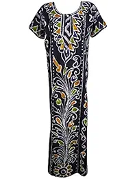 Indiatrendzs Women's Cotton Nighty , Nightdress Free Size