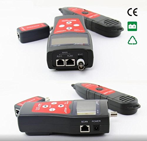 Kalea Informatique Netzwerktester RJ45 RJ11 USB BNC: testet die Länge (RJ45 BNC)/Kartographie (RJ45 BNC)/Eichstrich (RJ45 RJ11 BNC USB)/mit Funktion Anti Scrambling - 2