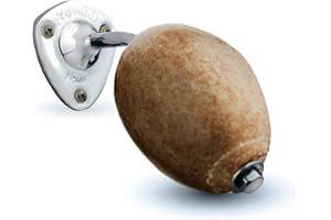 Provendi Savon Beige exfoliant Rotatif avec Porte-Savon à écrou