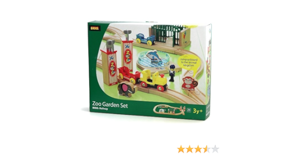 brio zoo garden set